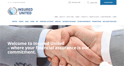 Desktop Screenshot of insuredunited.com.sg